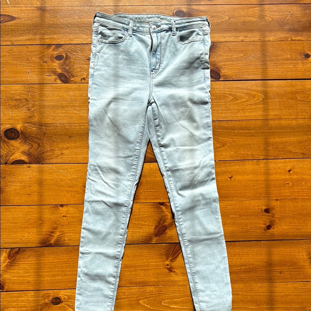 American Eagle Outfitters super high rise Skinny Jeans